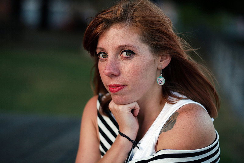 portrait modèle féminin Nord sans retouche