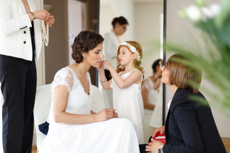 focale fixe Canon préparatifs mariée