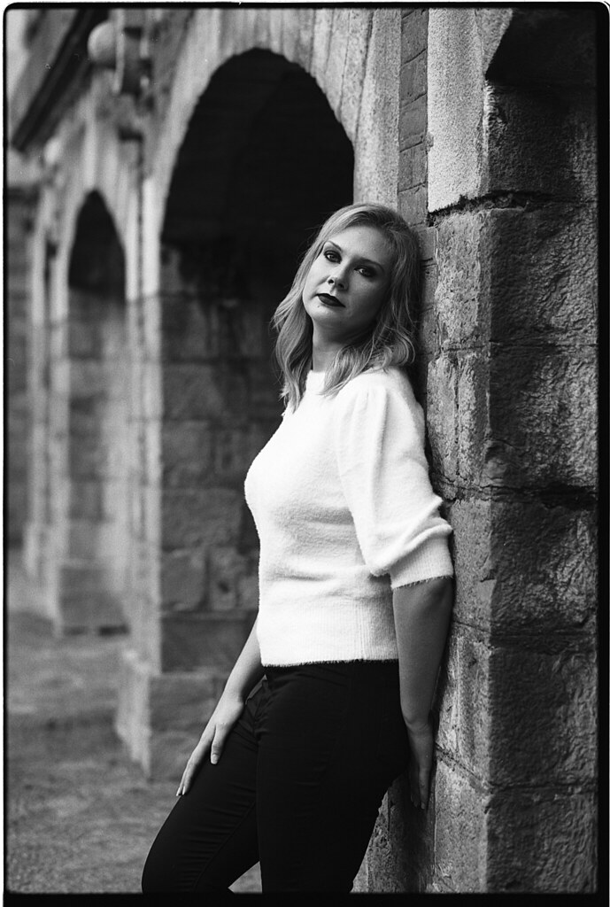 Portrait sur pellicule Ilford Delta 100 à Lille