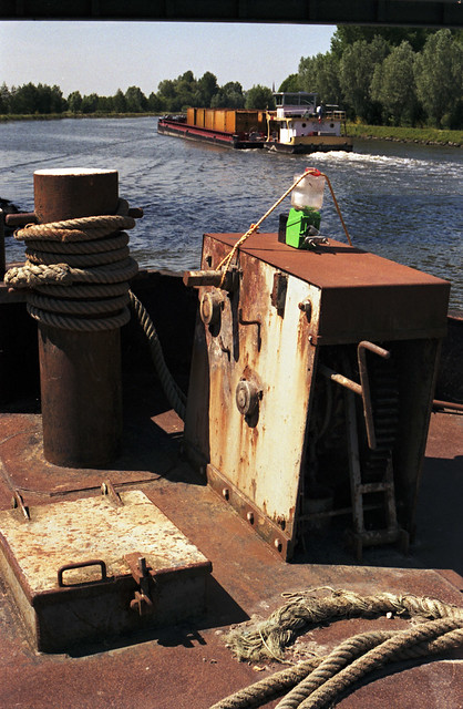 Barge et péniche fuji superia 200 Olympus OM10