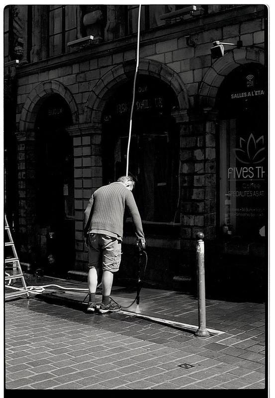 photo argentique de rue Rollei RPX 25