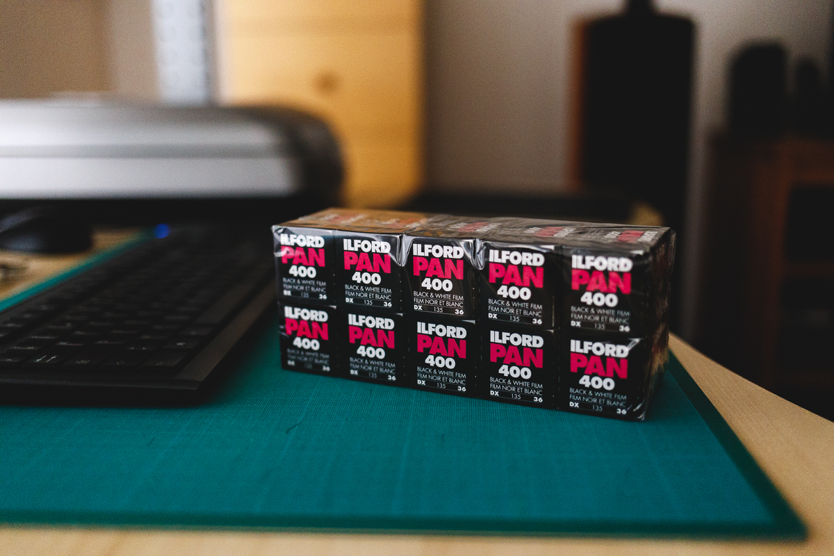 Ilford Pan 400 en remplacement de la&nbsp;HP5