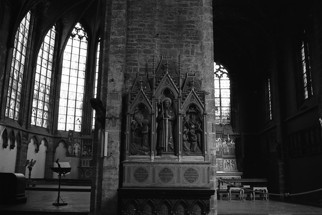 Photographier à l’intérieur d’une église avec une pellicule 100&nbsp;ISO