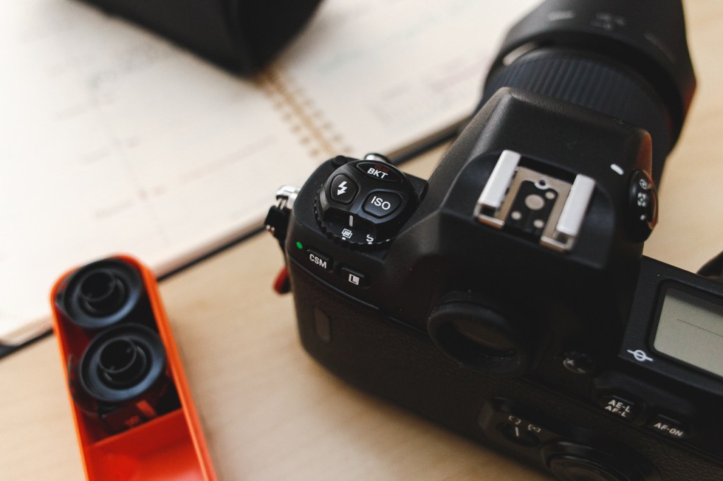 Nikon F100 double expo&nbsp;argentique