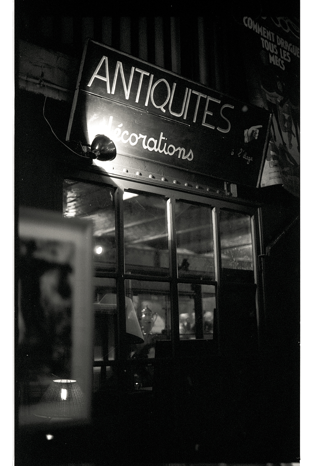 Les Antiquaires – Photographies sur pellicule noir et&nbsp;blanc