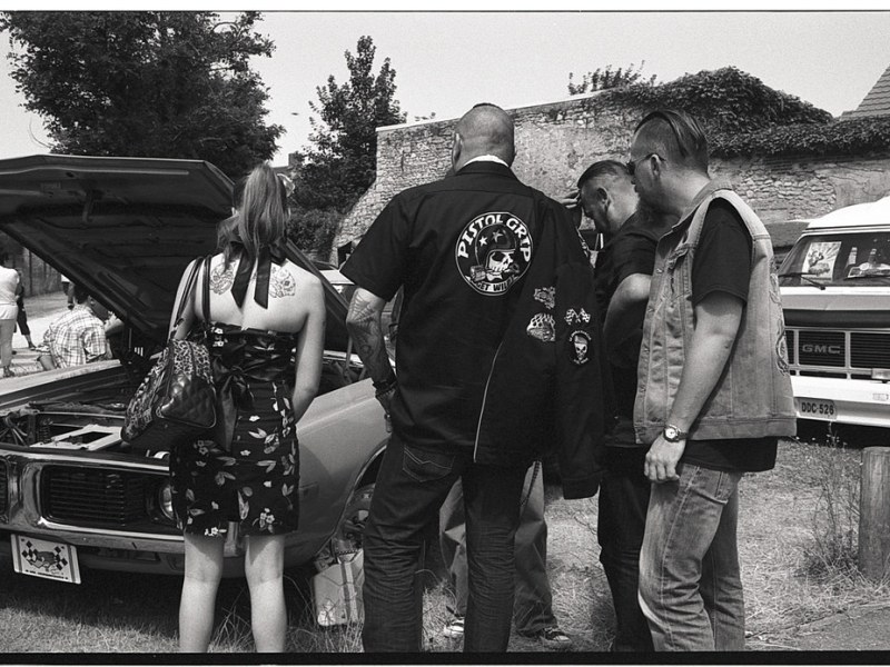 Noir et blanc&nbsp;Rockabilly