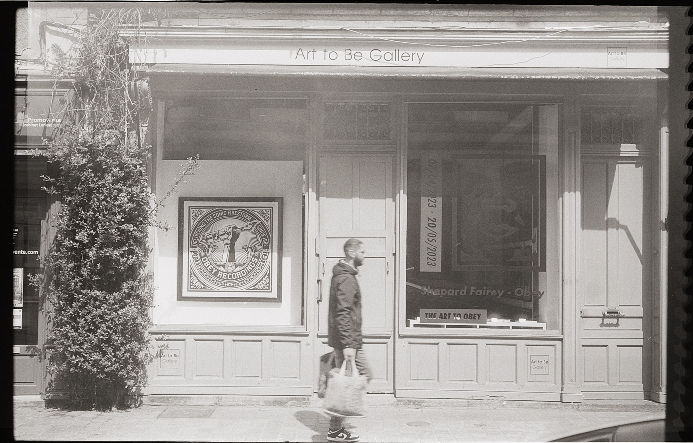 Photo rétro argentique dans les rues du Vieux Lille - Problème de double exposition du film sur l'Agfa Solinette II.