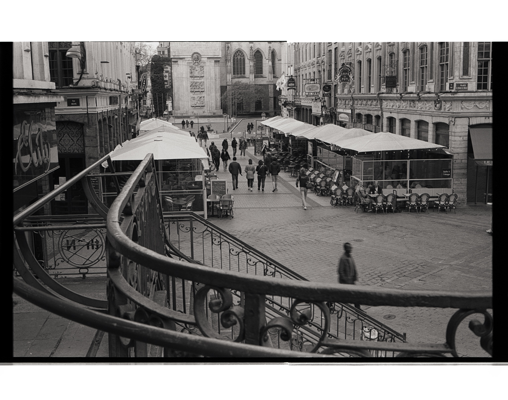 Kodak retina 1b photographie de rue.