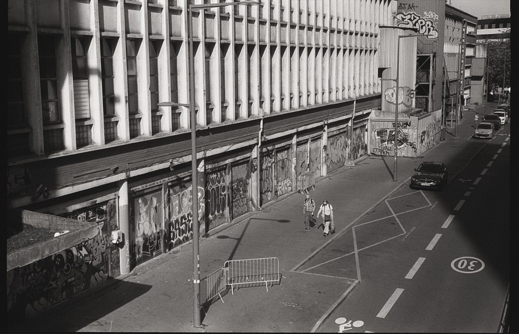 Photographie argentique – Avenue Willy&nbsp;Brandt