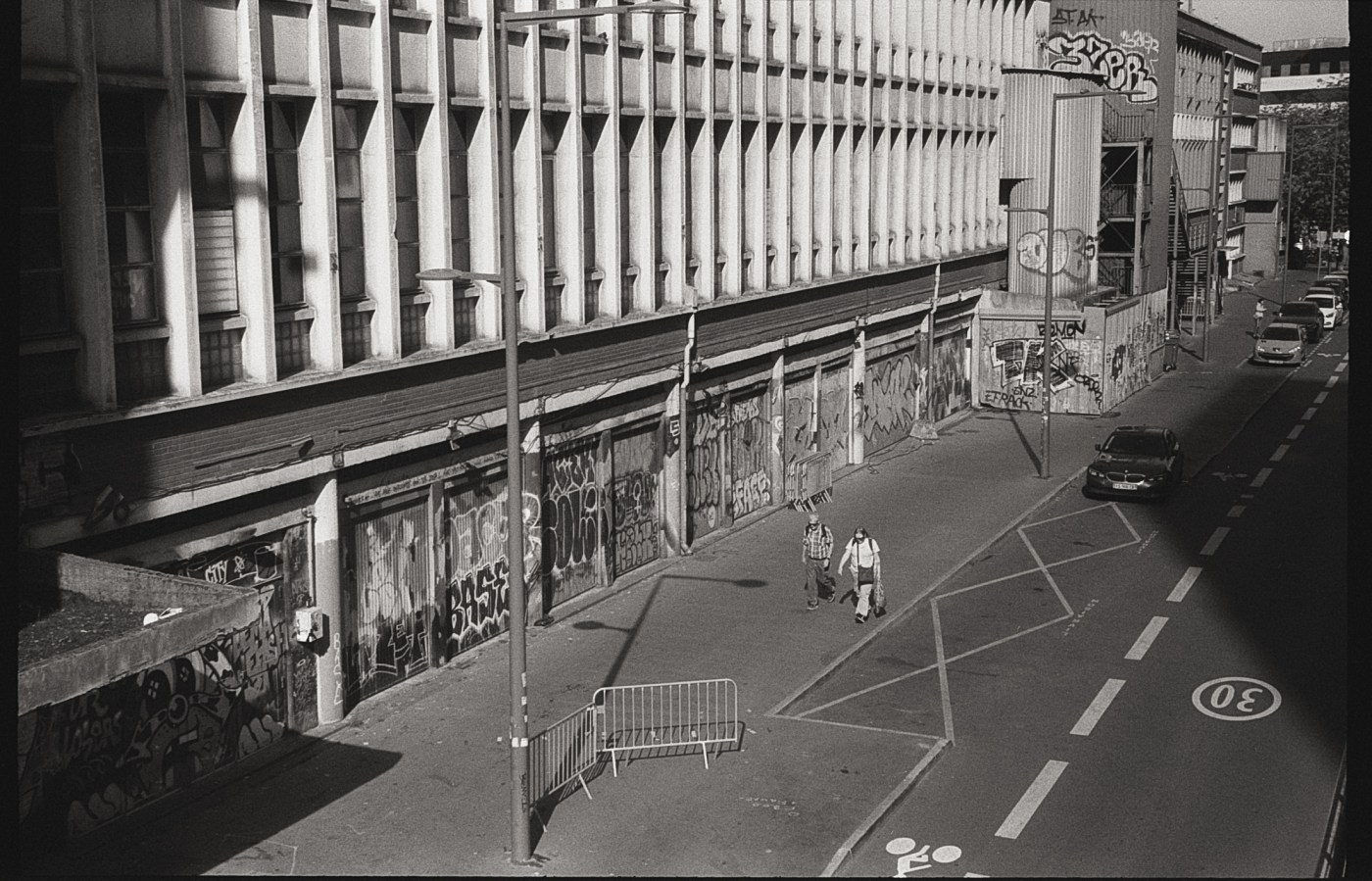 Photographie argentique – Avenue Willy&nbsp;Brandt