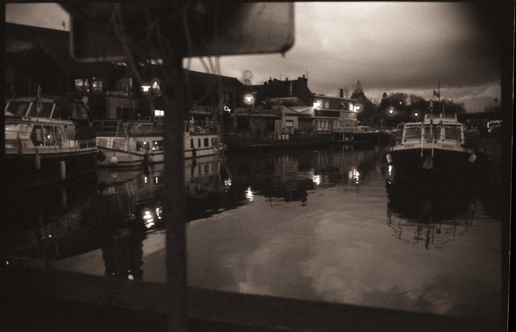 Port photographie argentiqueWambrechies hiver