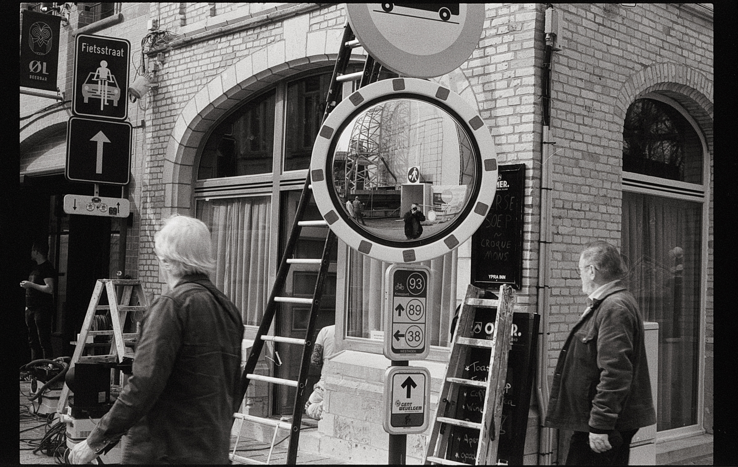 Ypres photo de rue argentique