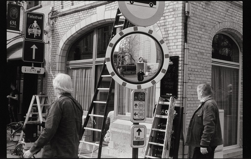 Ypres photo de rue argentique