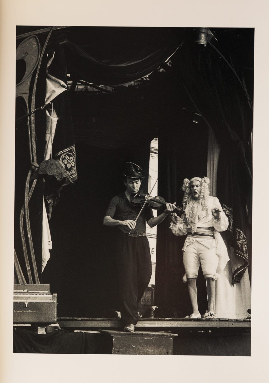 Tirage noir et blanc argentique artistes de scène Vieux Condé et Lille.