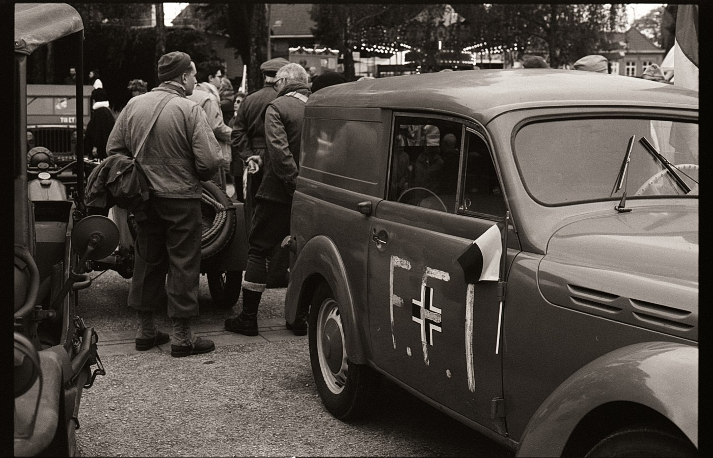 Commémorations du 8 mai en argentique à&nbsp;Wambrechies