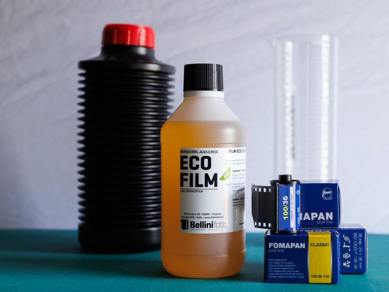 Développement noir et blanc – Bellini Eco Film – Fomapan&nbsp;100